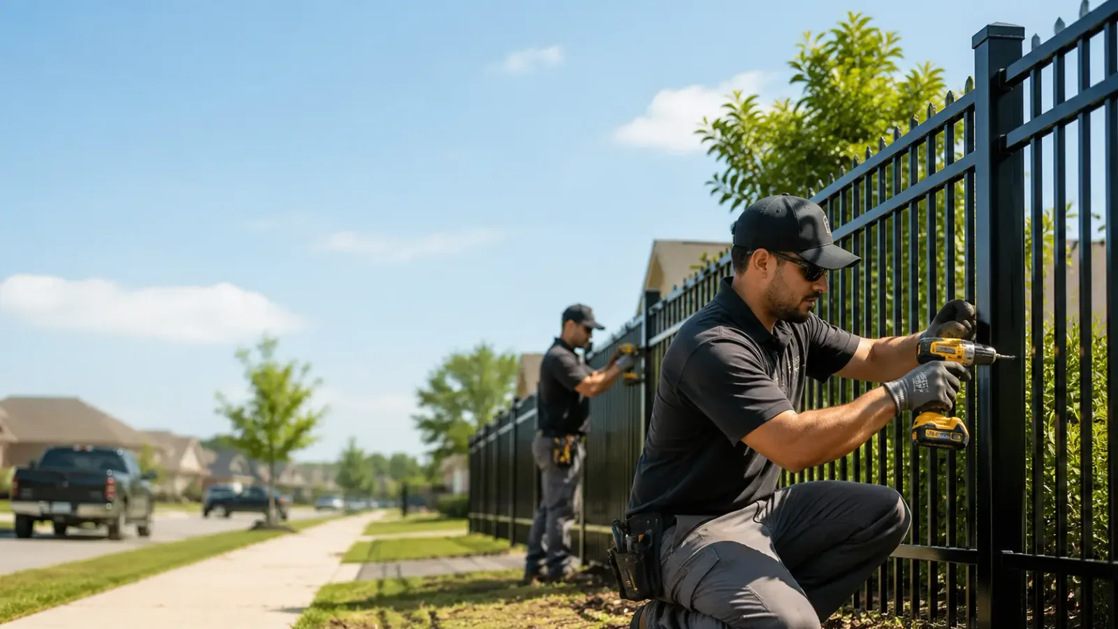 Metal Fence Installation in Williamstown, MO